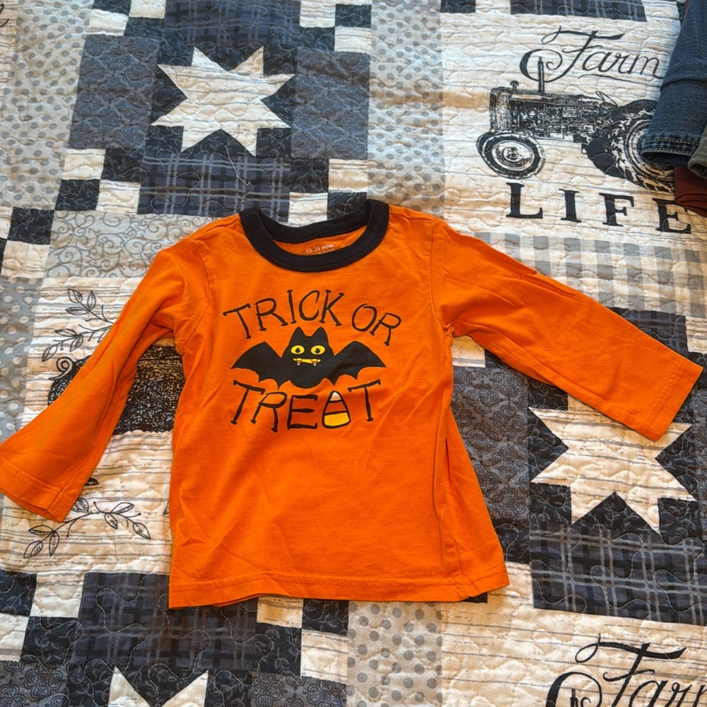 Sale...Long Sleeve Halloween T-Shirt